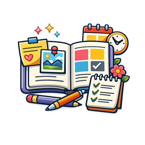Journal Layout Planner Notes