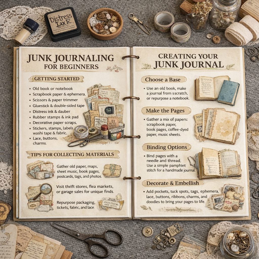 1.000+ Free Junk Journal Guide